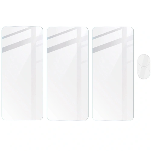 Kup 3x Szkło na ekran + szkło na aparat BIZON Clear do Asus Zenfone 10 - BIZ3203 - {ean13} - Sklep Home Screen