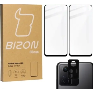 Buy BIZON Edge 2x screen glass + camera glass Redmi Note 12S - BIZ3205 - {ean13} - Home Screen Store Europe