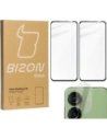 2x Szkło na ekran + szkło na aparat BIZON Edge do Asus Zenfone 10