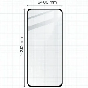 BIZON Edge 2x screen glass + camera glass Asus Zenfone 10