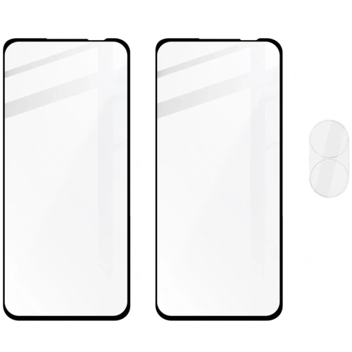 Buy BIZON Edge 2x screen glass + camera glass Asus Zenfone 10 - BIZ3206 - {ean13} - Home Screen Store Europe