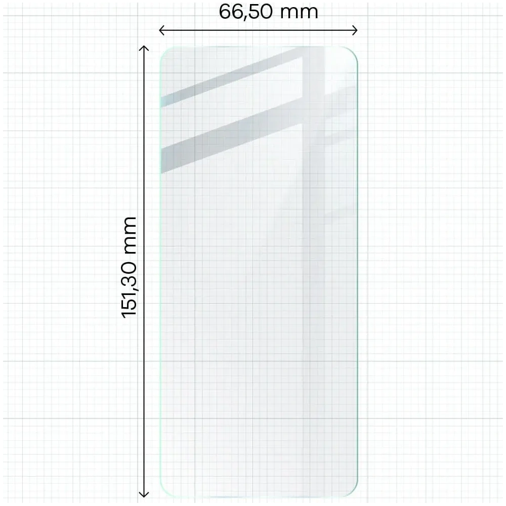 Szkło hartowane Bizon Glass Clear 2 do Oppo A78 4G