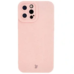 Ekologiczne etui Bizon Bio-Case do Apple iPhone 12 Pro Max różowe