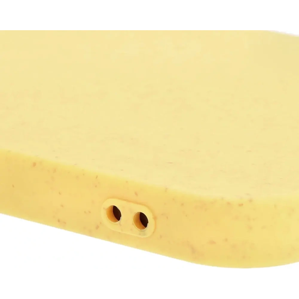 Ekologiczne etui Bizon Bio-Case do Apple iPhone 12 Pro Max żółte