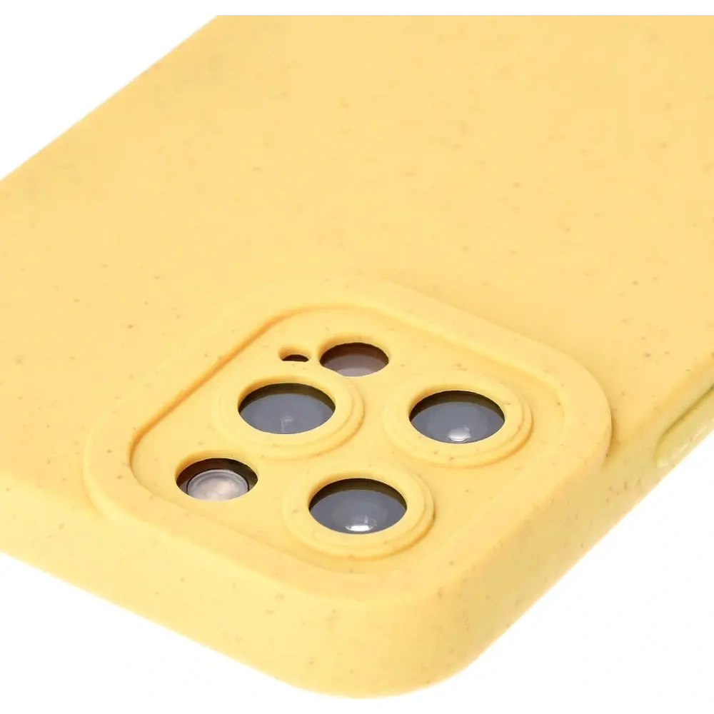 Ekologiczne etui Bizon Bio-Case do Apple iPhone 12 Pro Max żółte