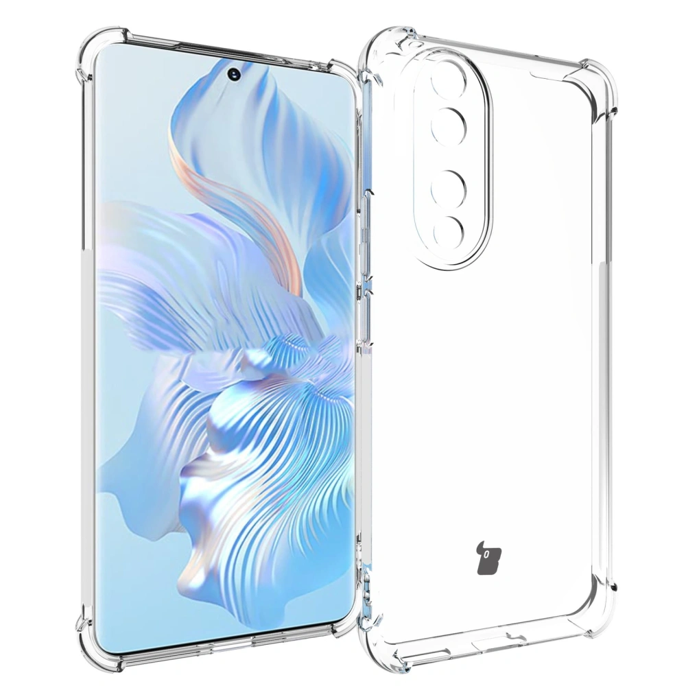 Etui Bizon Case Clear Pack do Honor 90 przezroczyste