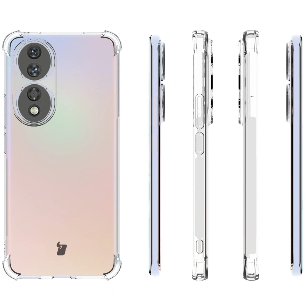 Etui Bizon Case Clear Pack do Honor 90 przezroczyste
