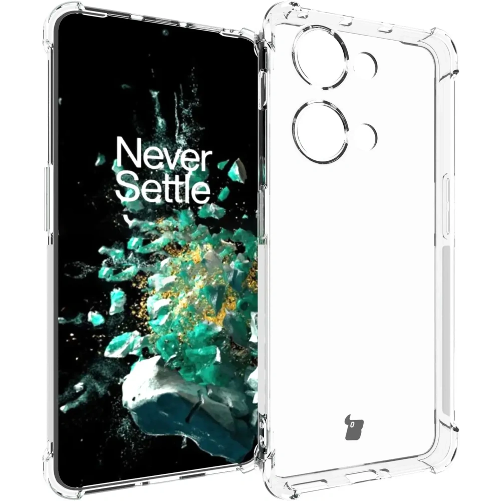 Etui Bizon Case Clear Pack do OnePlus Nord 3 przezroczyste
