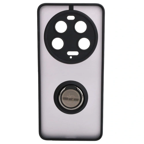 Kup Etui z uchwytem na palec Bizon Case Hybrid Ring do Xiaomi 13 Ultra przydymione z czarną ramką - BIZ3219 - {ean13} - Sklep Home Screen
