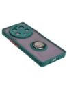 Kup Etui z uchwytem na palec Bizon Case Hybrid Ring do Xiaomi 13 Ultra przydymione z ciemnozieloną ramką - BIZ3221 - {ean13} - Sklep Home Screen