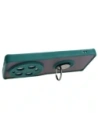Buy Bizon Case Hybrid Ring Xiaomi 13 Ultra smoky with a dark green frame - BIZ3221 - {ean13} - Home Screen Store Europe