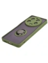 Buy Bizon Case Hybrid Ring Xiaomi 13 Ultra smoky with a green frame - BIZ3222 - {ean13} - Home Screen Store Europe