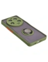 Buy Bizon Case Hybrid Ring Xiaomi 13 Ultra smoky with a green frame - BIZ3222 - {ean13} - Home Screen Store Europe