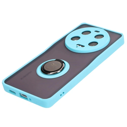Kup Bizon Case Hybrid Ring Xiaomi 13 Ultra fumuriu cu un cadru de culoare albastru deschis - BIZ3224 - {ean13} - Sklep Home Screen