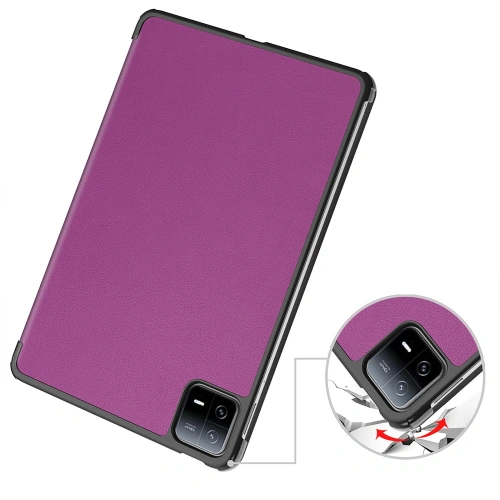 Kup Etui Bizon Case Tab Croc do Xiaomi Pad 6 / Pad 6 Pro tmavě fialové - BIZ3227 - {ean13} - Sklep Home Screen