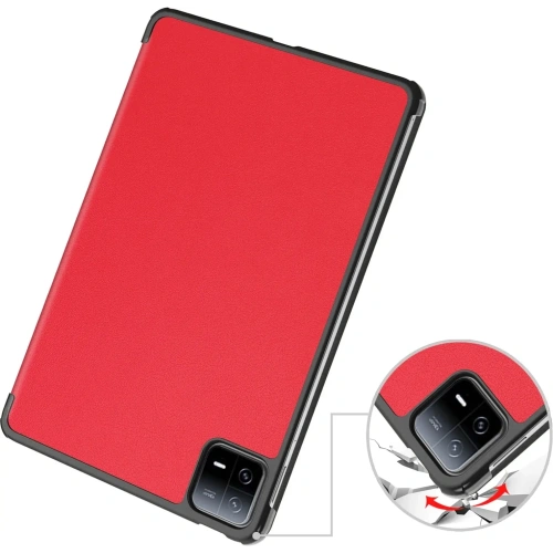 Kup Bizon Case Tab Croc Xiaomi Pad 6 / Pad 6 Pro piros - BIZ3228 - {ean13} - Sklep Home Screen
