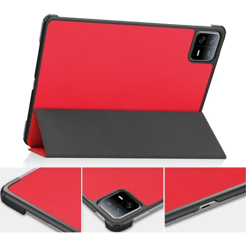 Kup Bizon Case Tab Croc Xiaomi Pad 6 / Pad 6 Pro piros - BIZ3228 - {ean13} - Sklep Home Screen