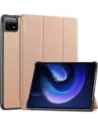 Etui Bizon Case Tab Croc do Xiaomi Pad 6 / Pad 6 Pro różowozłote