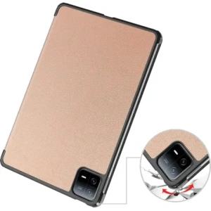 Kup Etui Bizon Case Tab Croc do Xiaomi Pad 6 / Pad 6 Pro różowozłote - BIZ3229 - {ean13} - Sklep Home Screen