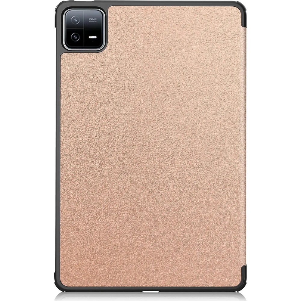 Etui Bizon Case Tab Croc do Xiaomi Pad 6 / Pad 6 Pro różowozłote