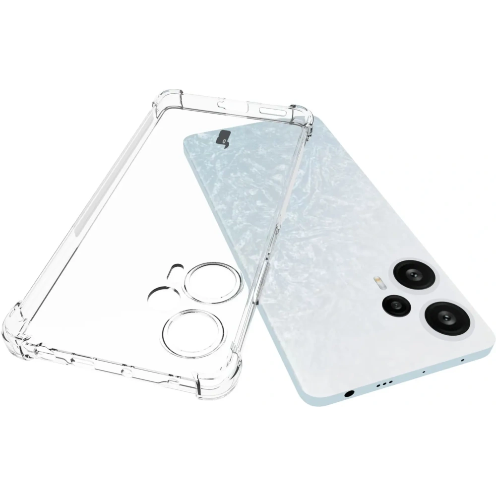 Etui Bizon Case Clear Pack do Xiaomi Poco F5 przezroczyste