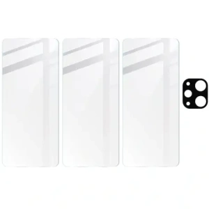 Kup BIZON Clear 3x sticlă de ecran + sticlă de cameră Xiaomi Redmi 12 - BIZ3231 - {ean13} - Sklep Home Screen