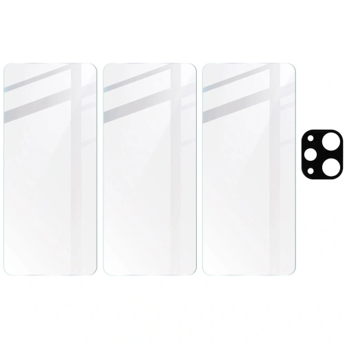 Kup BIZON Clear 3x sticlă de ecran + sticlă de cameră Xiaomi Redmi 12 - BIZ3231 - {ean13} - Sklep Home Screen