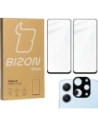 BIZON Edge 2x képernyő üveg + kamera üveg Xiaomi Redmi 12
