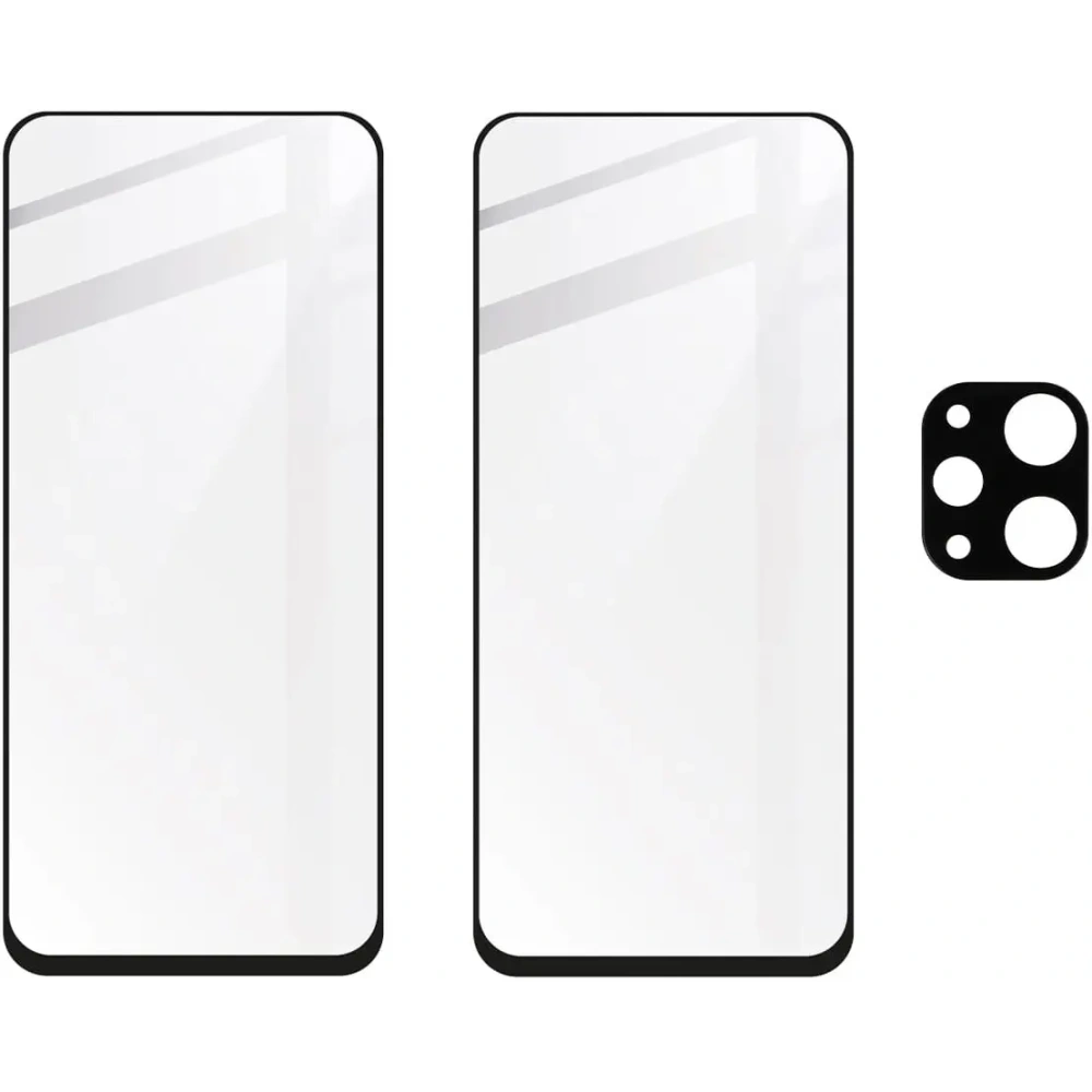 2x Szkło na ekran + szkło na aparat BIZON Edge do Xiaomi Redmi 12