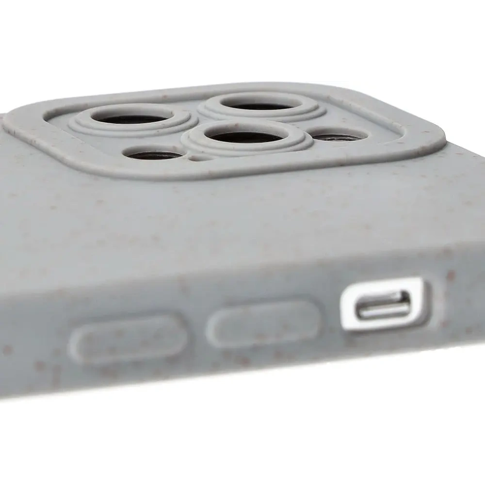 Ekologiczne etui Bizon Bio-Case do Apple iPhone 12 Pro szare