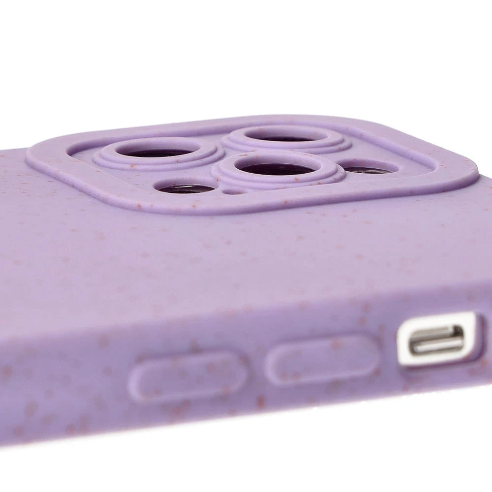 Ekologiczne etui Bizon Bio-Case do Apple iPhone 12 Pro fioletowe