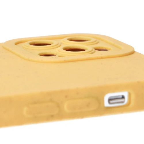 Kup Ekologiczne etui Bizon Bio-Case do Apple iPhone 12 Pro żółte - BIZ3239 - {ean13} - Sklep Home Screen