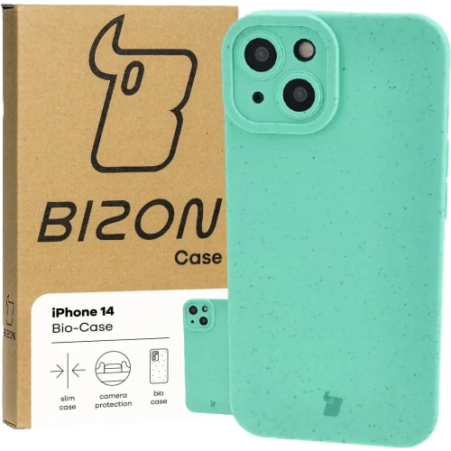 Kup Ekologiczne etui Bizon Bio-Case do Apple iPhone 14 zielone - BIZ3248 - {ean13} - Sklep Home Screen
