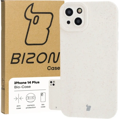Kup Ekologické pouzdro Bizon Bio-Case pro Apple iPhone 14 Plus ecru - BIZ3255 - {ean13} - Sklep Home Screen