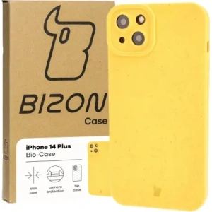 Kup Ekologiczne etui Bizon Bio-Case do Apple iPhone 14 Plus żółte - BIZ3256 - {ean13} - Sklep Home Screen
