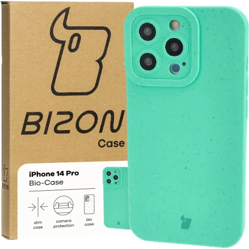 Kup Ekologiczne etui Bizon Bio-Case do Apple iPhone 14 Pro zielone - BIZ3257 - {ean13} - Sklep Home Screen