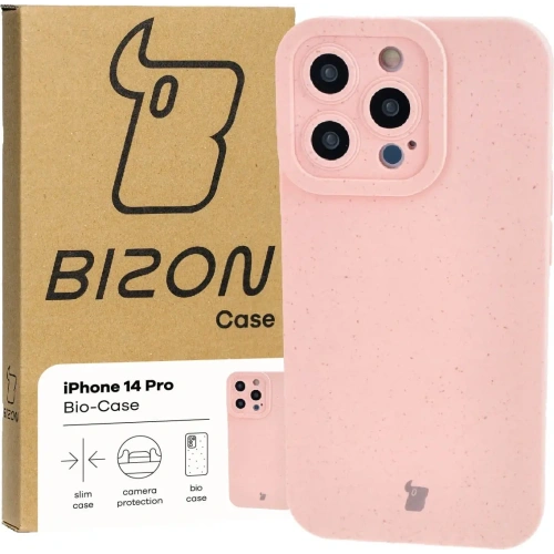 Kup Bizon Bio-Case Apple iPhone 14 Pro rózsaszín - BIZ3258 - {ean13} - Sklep Home Screen