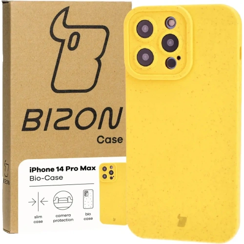 Kup Ekologické pouzdro Bizon Bio-Case pro Apple iPhone 14 Pro Max žluté - BIZ3266 - {ean13} - Sklep Home Screen