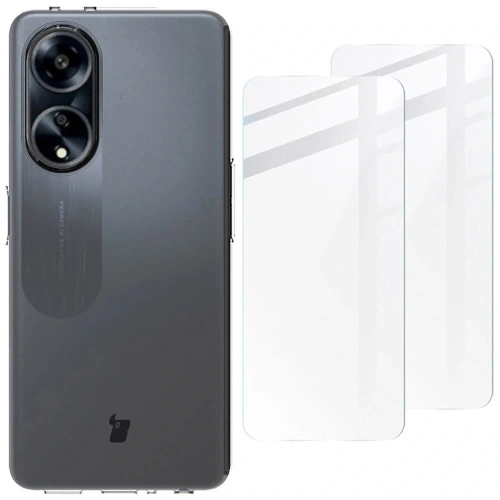 Kup Etui + 2x sklo na displej Bizon Case Clear Pack pro Oppo A98 5G průhledné - BIZ3267 - {ean13} - Sklep Home Screen