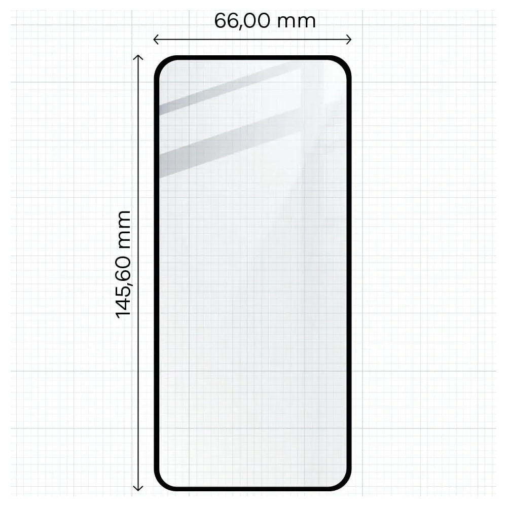 Szkło hartowane Bizon Glass Edge 2 do Pixel 8 czarne
