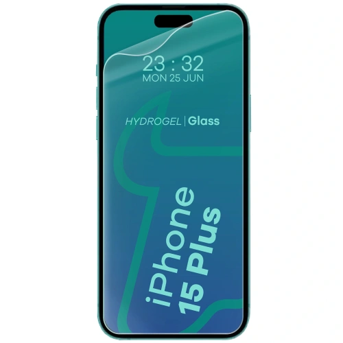 Buy Bizon Glass Hydrogel Front Apple iPhone 15 Plus / 15 Pro Max [2 PACK] - BIZ3270 - {ean13} - Home Screen Store Europe