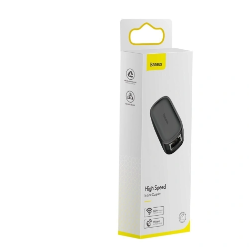 Kup Baseus Stecker, RJ45-Adapter High Speed (schwarz) - BSU1391BLK - {ean13} - Sklep Home Screen