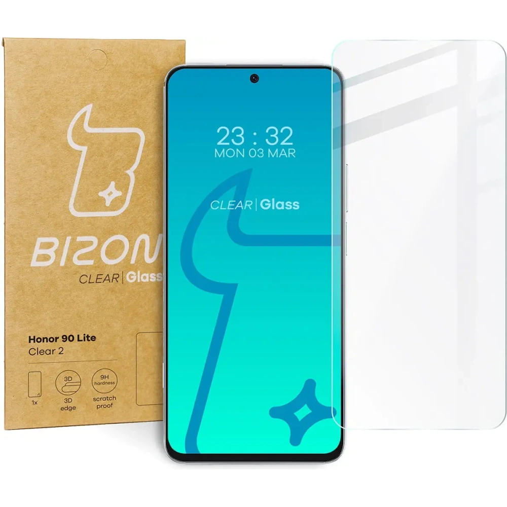 Szkło hartowane Bizon Glass Clear 2 do Honor 90 Lite
