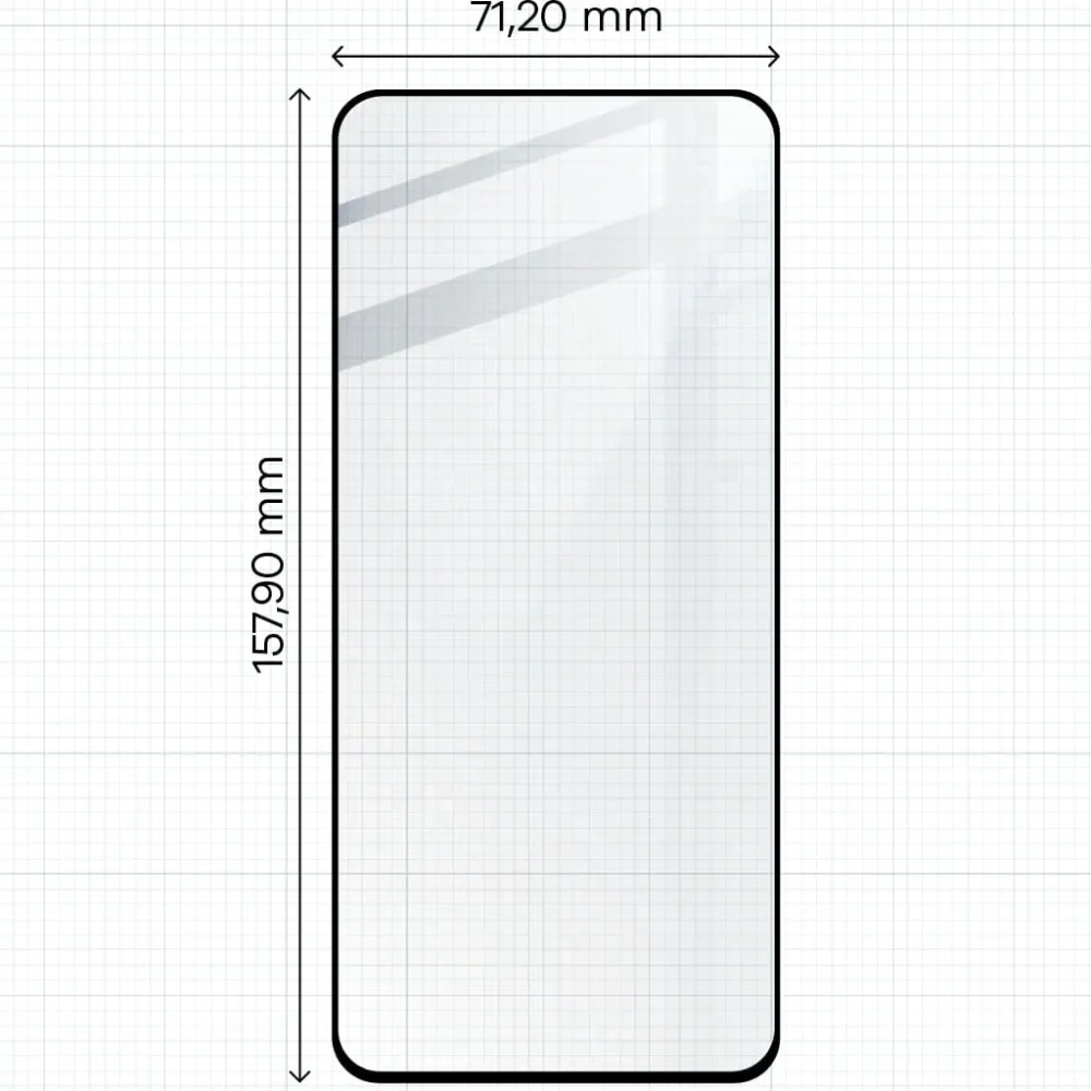 Szkło hartowane Bizon Glass Edge 2 do Xiaomi 13T / 13T Pro czarne