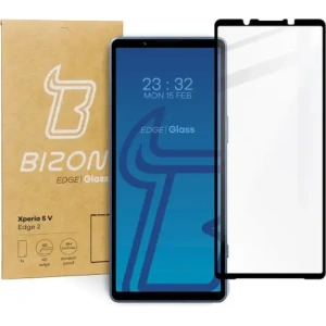 Kup Bizon Glass Edge 2 Sony Xperia 5 V fekete - BIZ3277 - {ean13} - Sklep Home Screen