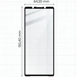 Kup Bizon Glass Edge 2 Sony Xperia 5 V negru - BIZ3277 - {ean13} - Sklep Home Screen