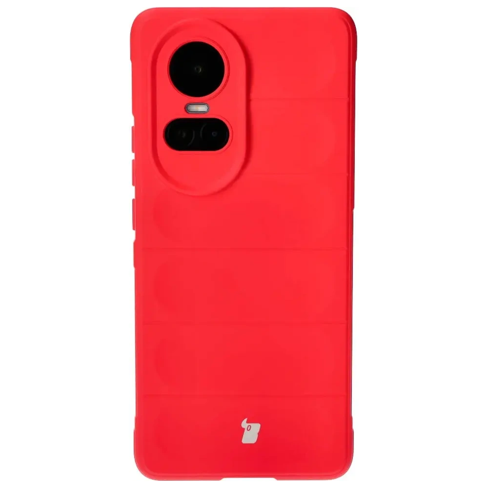 Pancerne etui Bizon Case Tur do Oppo Reno10 5G czerwone
