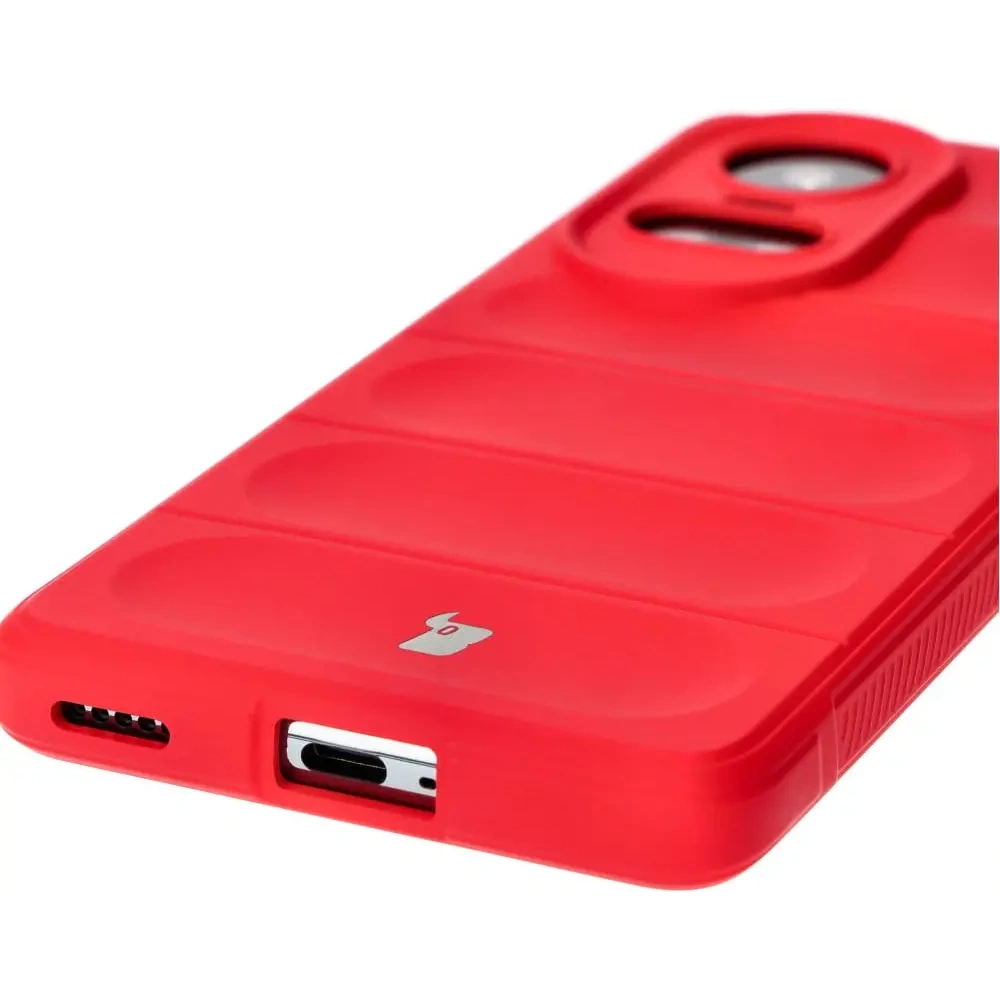 Pancerne etui Bizon Case Tur do Oppo Reno10 5G czerwone