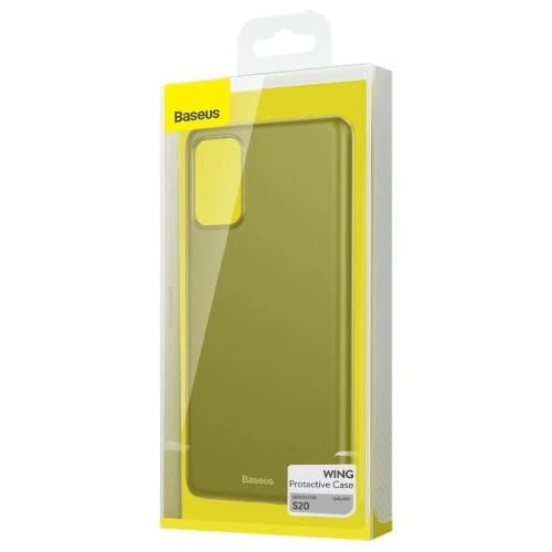 Kup Baseus Samsung Transluzentes ultra-dünnes Gehäuse Wing Case für Galaxy S20 (schwarz) - BSU1392BLK - {ean13} - Sklep Home Screen