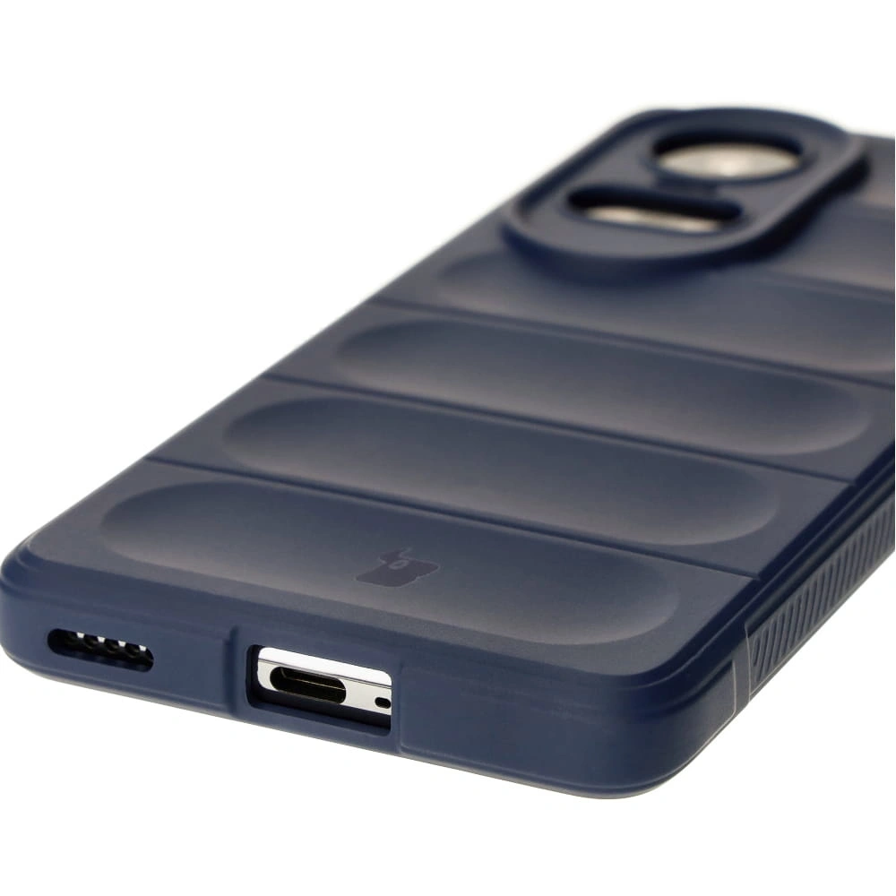 Pancerne etui Bizon Case Tur do Oppo Reno10 5G granatowe
